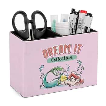 Amazon.co.jp: プリンセス アリエル PUレザー筆立て ペン